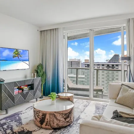 Luxury Corner 1 Bedroom W Residence With Fantastic Intercoastal Views, Pool & Hot Tub Fort Lauderdale Exterior photo